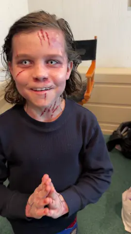 Flashback to my epic makeup on the set of THE EXORCISTS starring the legendary Doug Bradley!  #dougbradley #pinhead #weaponsmovie #matthew #weaponsfilm #lukespeakman #horrortok #horrormovie #exorcist #asylum  