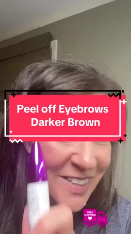 The more I use this the more I love it! The darker brown is a win!! Thank you all for recommending that I go darker! #eyebrows #eyebrowgel #peeloffeyebrows @Goldfull 