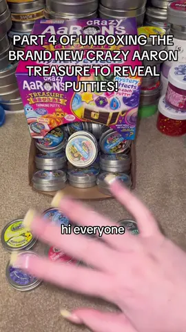 Part 4! We got a new putty!! We are one step closer to completing the full collection!! #crazyaarons#foryoupage#like#putty#puttyfamily 