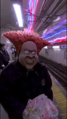 Subways can be dangerous ⚠️ #angrykid #creepytok #entertainment #ai #absurd 