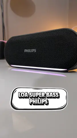 Loa super bass mà ae lại chỉ để nghe nhạc lời thì phí quá #vietreviewthat #loabluetooth #loaphilips