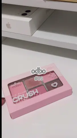 อยากได้บ้างยัง สีละมุนมาก 💕✨ #พาเลทตาodbo #พาเลทอายแชโดว์ #odbo #eyeshadow #palette 
