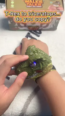 T-Rex to triceratops…do you copy? #w#walkietalkiek#kidstoyss#summerfunforkidss#summervibest#tiktokshopmemorialdayo#outdoorfunm#momhackg#giftsforkidst#toysforkidsk#kidstoysikTokShopLaborDaySale