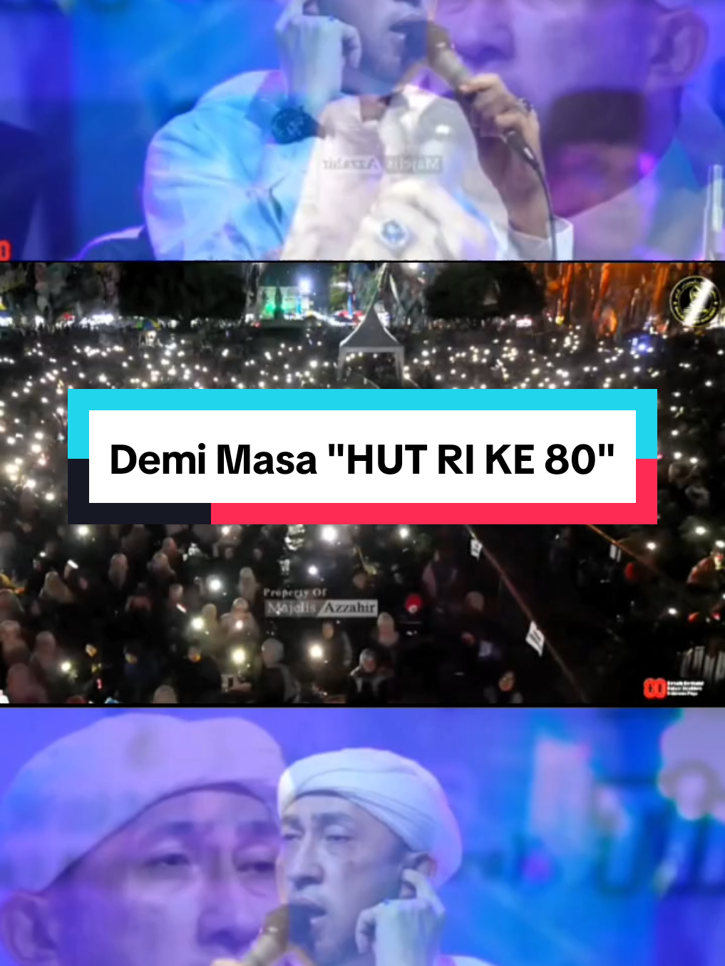 Demi Masa di hari Kemerdekaan ke-80. @majelisazzahirofficial #zahirmania #azzahirpekalongan #harikemeredekaan 