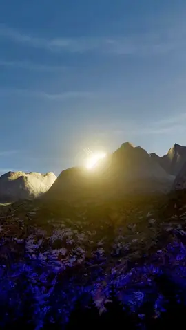 Giant mirror light up the Darkest Town #zackdfilms #3dvideo #satisfying #foryoypage #asmr 