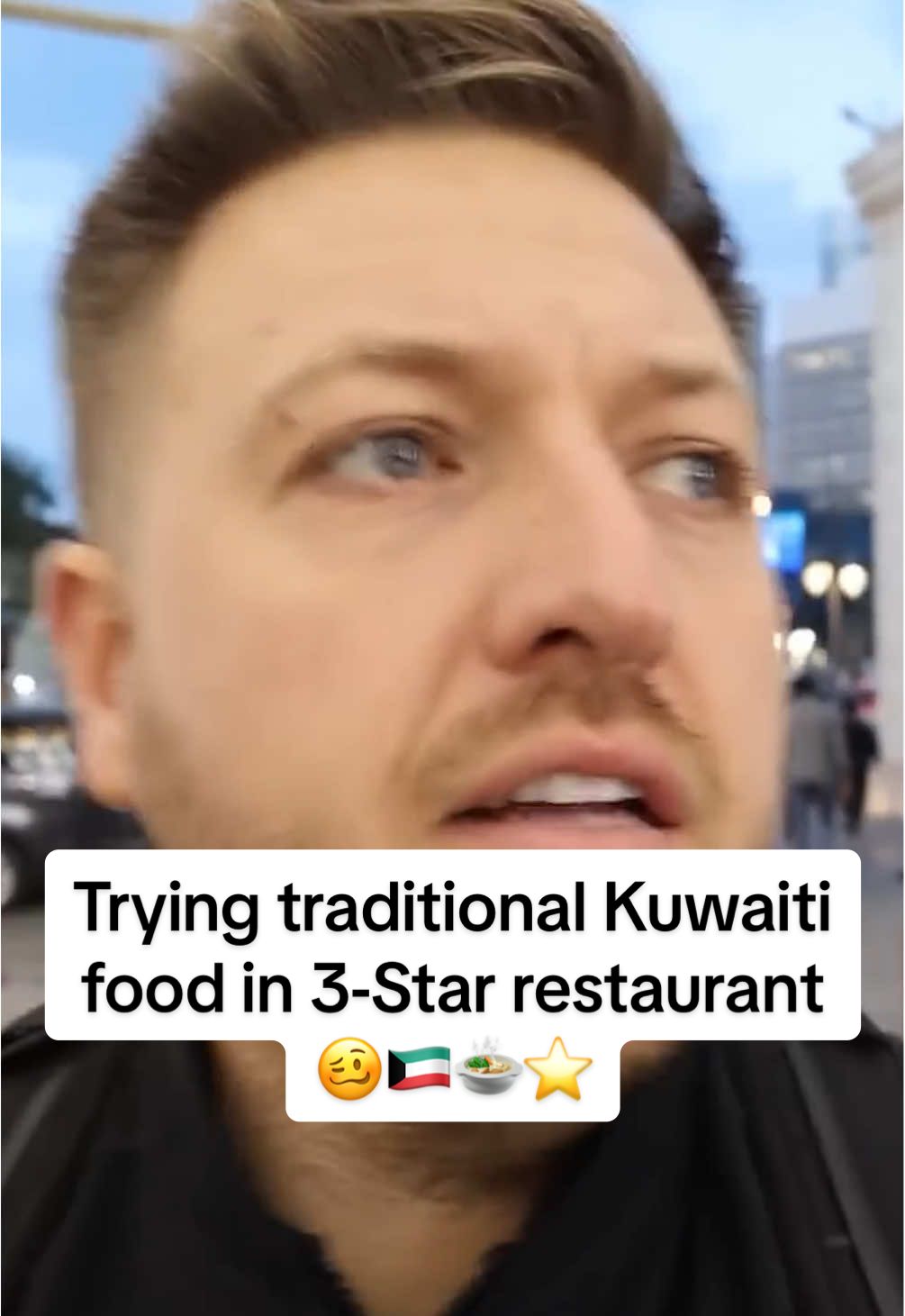 Trying traditional Kuwaiti food in 3-Star restaurant 🇰🇼 🍲 🥴 #traveltiktok #simonwilson #kuwait #travel #solotravel 