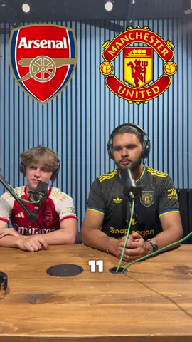 MAN UNITED VS ARSENAL COMBINED 11 🥊 CLEAN SWEEP FOR ARSENAL???? #manchesterunited #arsenal #combinedxi #saka #sesko 