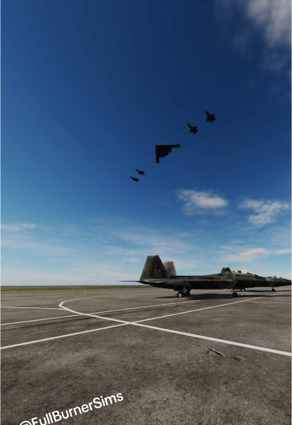 F-22 Raptor Surprise! The real B-2 Bomber Alaska Flyover at the Trump - Putin meeting 😱 