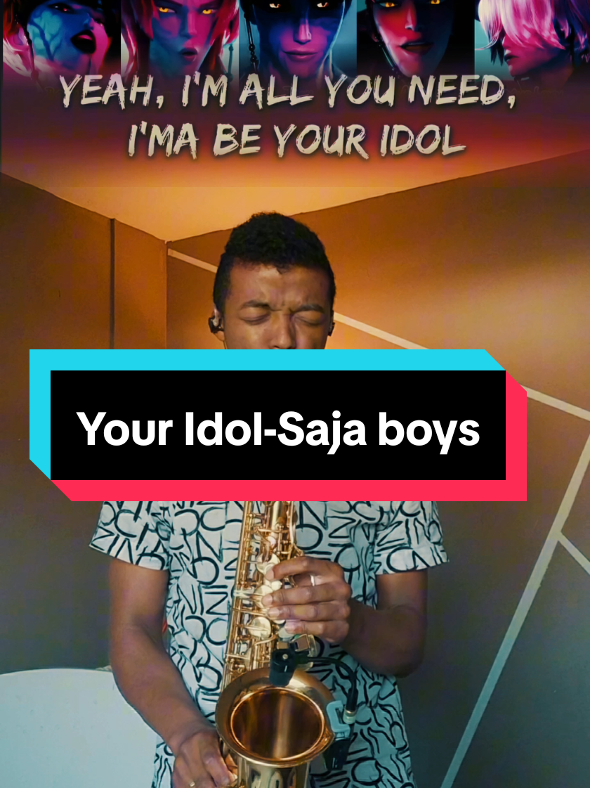 🎷 Your Idol - Saja Boys (sax cover)🔥 #youridol #kpop #demonhunter #covermusic  #saxophone 