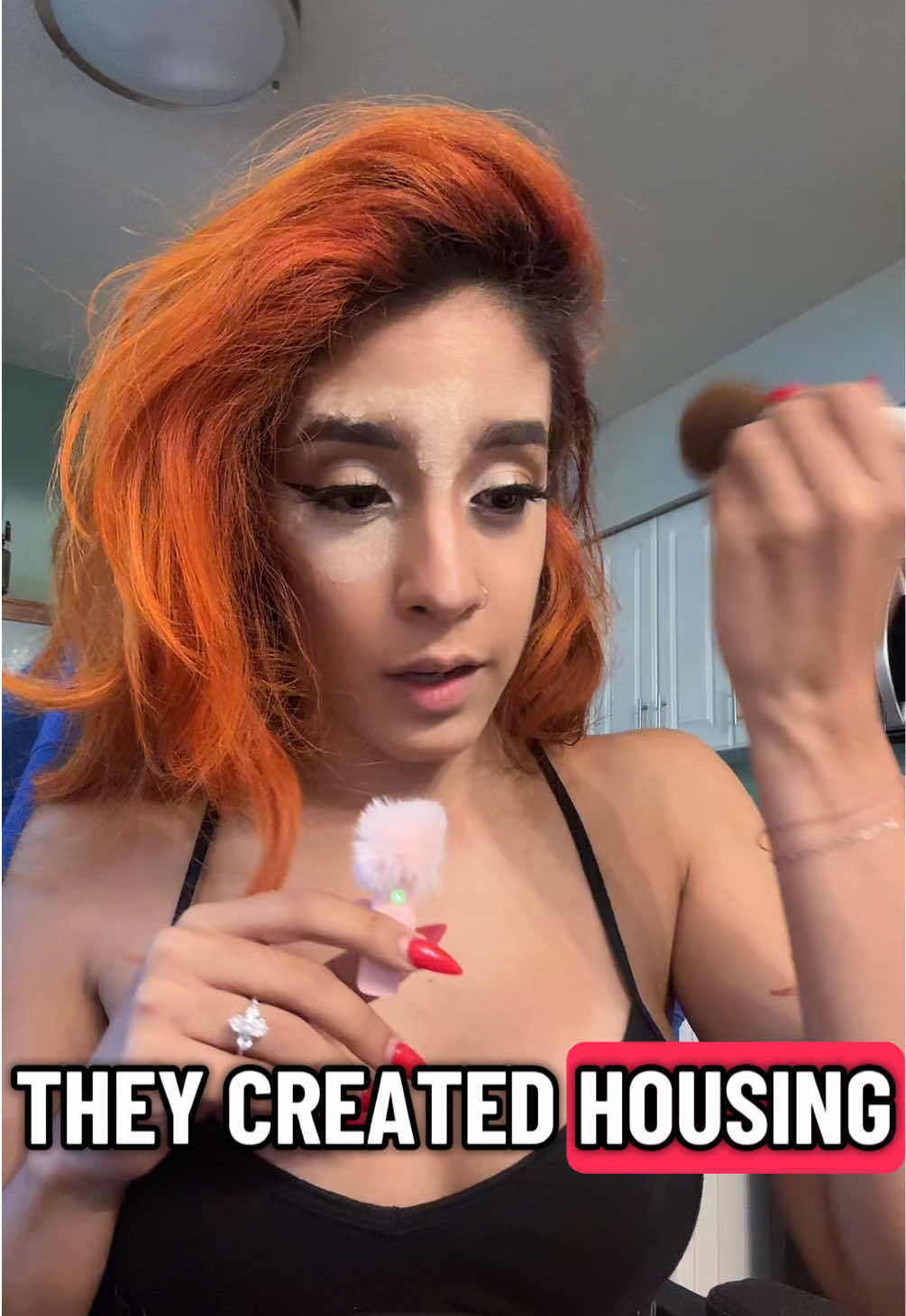 It’s really not that hard. Doing my make up and talking as long as I don’t look at the camera 😅 what do you think is there a better way to do things? 