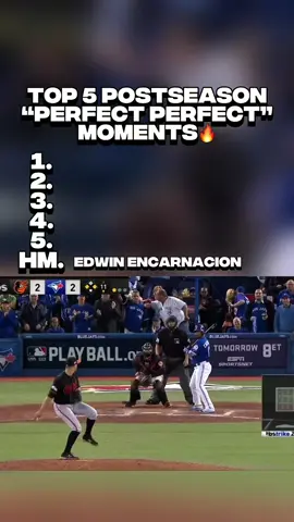 TOP 5 POSTSEASON PERFECT PERFECT MOMENTS🔥 #postseason #MLB #baseball #mlbtheshow #top5 