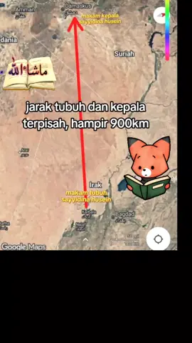 jarak tubuh dan kepala Sayidina Hussain terpisah jauh, hampir 900km kisah Husein Cucu kesayangan nabi Muhammad saw, yang di penggal. kisah ini yang di sebut karbala #kepaladantubuhhussain #jaraktubuhdankepalahussain #karbala #husain #hussain 