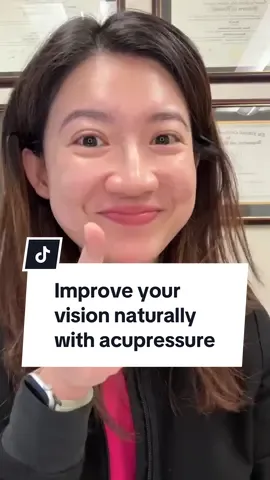 Improve your vision naturally with acupressure.    If you wanna heal 60+ everyday health issues, get my Acupressure Guide in my  🔗 on top of my page! #acupuncture #acupressure #acupuncturist #vision #eyesight #eyecare How to improve vision naturally with acupressure point 