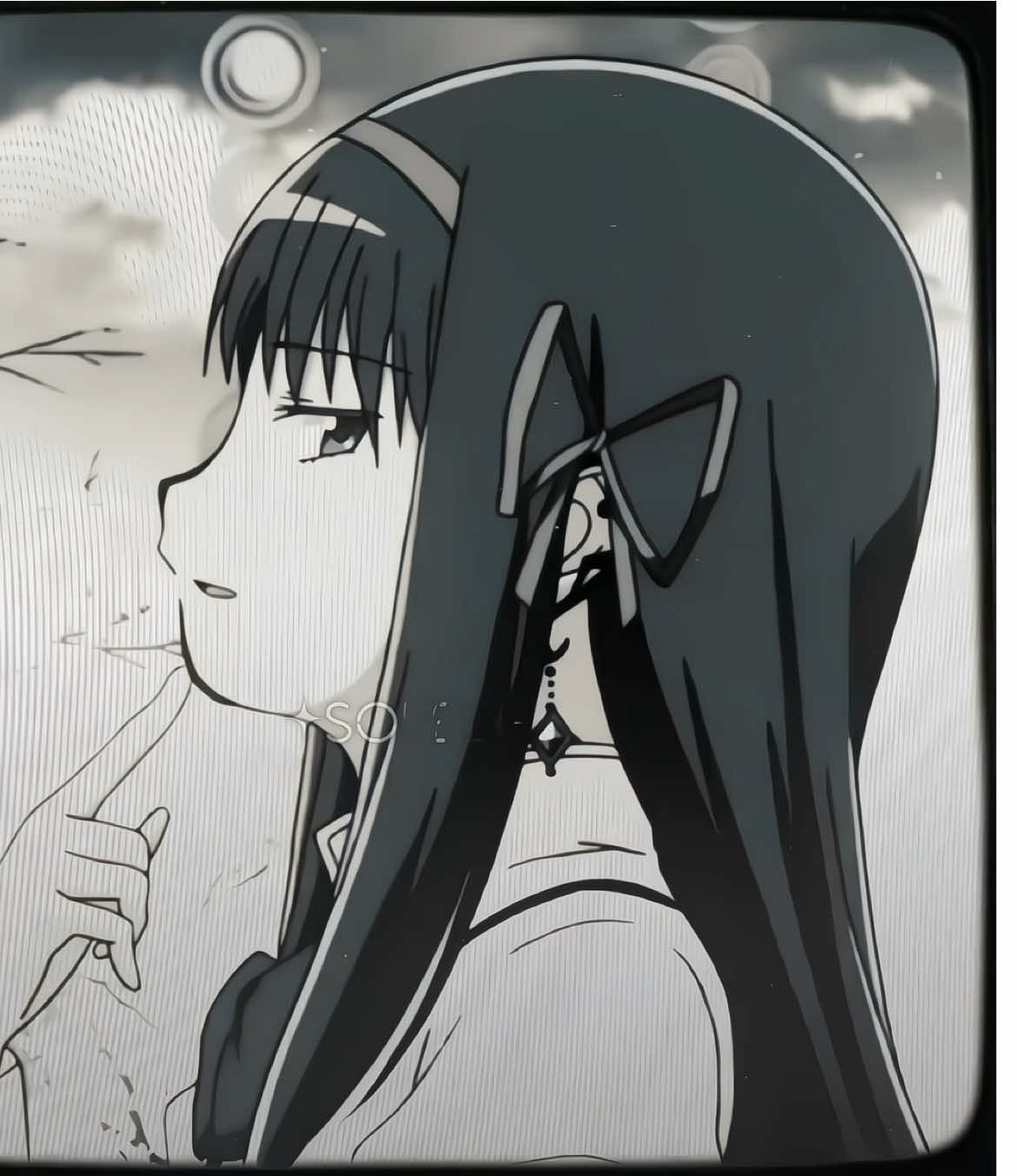 she's so prettyyyy #madokamagica #homura #homuraakemi #edit #fup