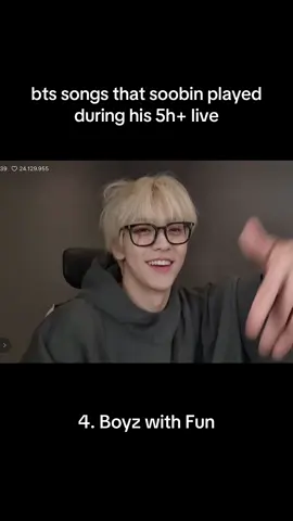 his taste is immaculate 💅🏻 #soobin #txt #bts #weverselive #tomorrow_x_together 