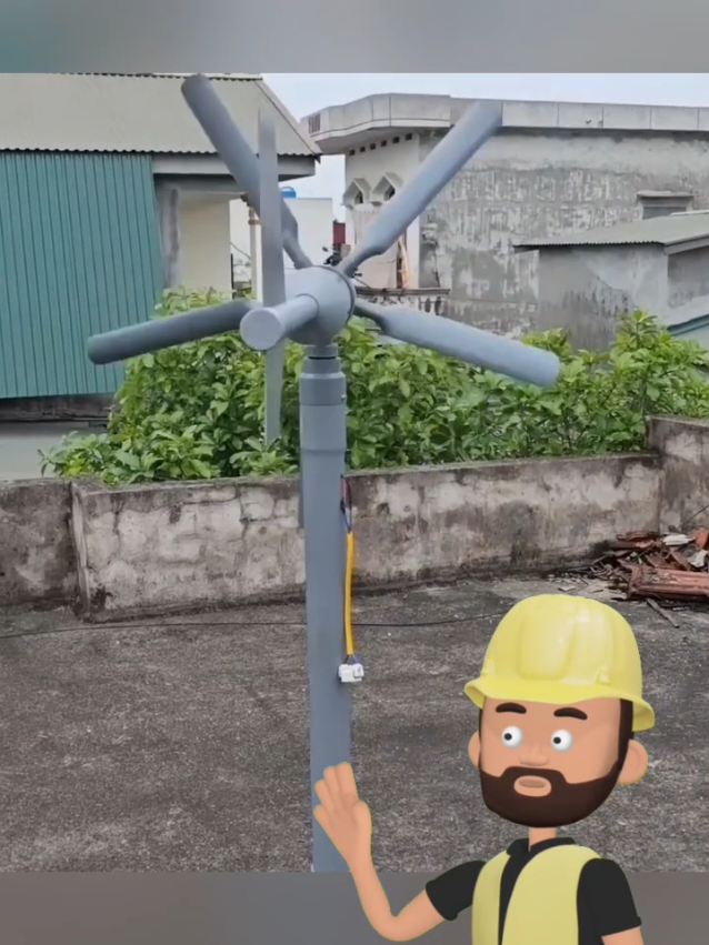 Fazendo um gerador eólico. #eletronica #lifehackvideo #LifeHack 