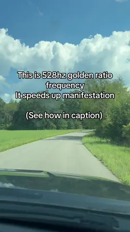 ⚡ This is 528 Hz Golden Ratio Frequency — it speeds up manifestation. 528 Hz is known as the frequency of love and creation. It’s connected with cellular repair, emotional renewal, and attracting abundance. But this isn’t just 528 Hz. It’s 528 plus 14 harmonics, each spaced using the golden ratio (1.618…). That ratio is nature’s perfect design — the spiral in seashells, flowers, galaxies, DNA, and even your heartbeat. When you hear it, your system instantly recognizes it as safe, balanced, and whole. Here’s what happens: 	•	Your mind clears. 	•	Your emotions align. 	•	Your energy expands. And when you’re in that state, manifestation doesn’t just feel easier — it often happens faster. It’s not magic — it’s the geometry of life, turned into sound. ✨ Comment “golden” if you want the full version.