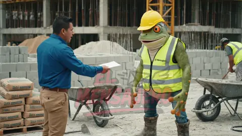 🐸😂 Don Sapo: “No me pague jefe, con verlo me basta”#Sapochismoso#LatinosEnUSA #DonSapo #ViralParaTi #ElMensajero