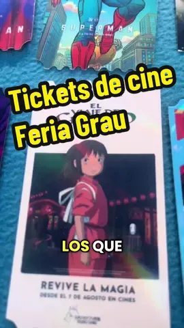 Los tickets conmemorativos de Cineplanet y Cinemark los puedes encontrar en La Feria Grau 🎟️ #ticket #ticketconmemorativo #cineplanet #cinemark #cineplanetperu 