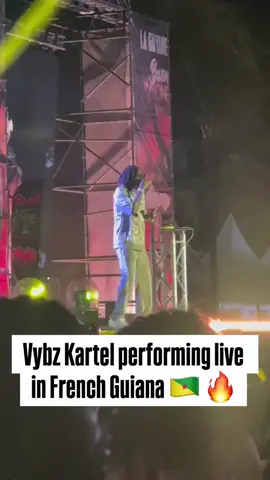 Vybzkartel French Guiana Live performance!🇬🇫🔥#usa_tiktok #frenchguiana🇬🇫 #guyana🇬🇾 #foryoupage #trendingtiktok 