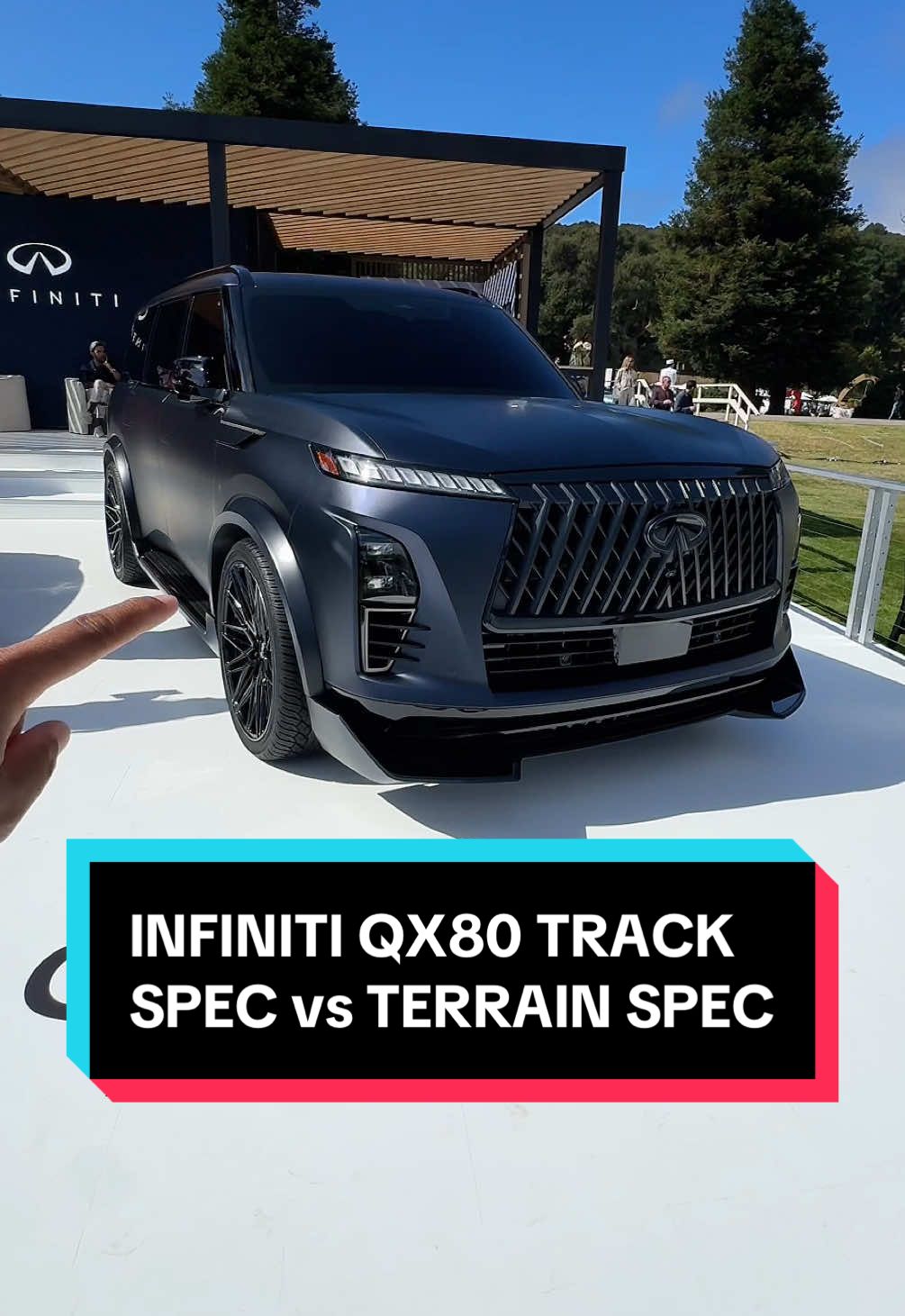 Honestly, I'm going Infiniti QX80 Terrain Spec #infiniti #qx80 #nissan #suv #cartok  