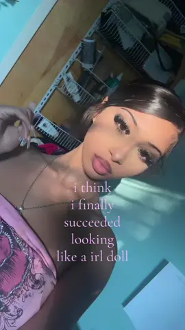 maybe #fyp #doll #makeup 
