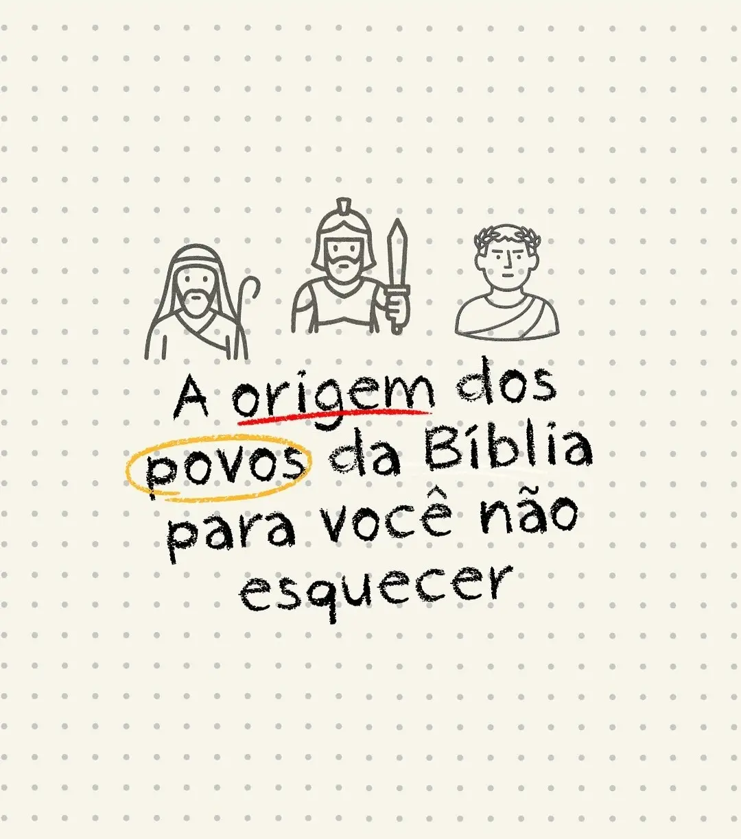 Vim compartilhar com vocês os povos da Bíblia.  Facilita muito a compreensão  @mapasdoph #biblia  #holly  #hebreus  #judeus  #for 