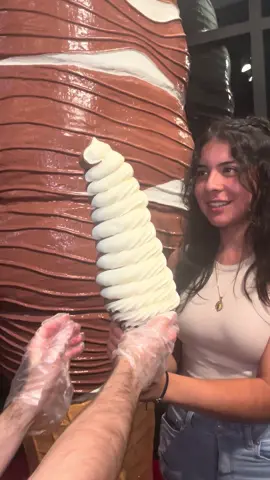 You want it, we definitely got it!!! 😊 Tag someone that would demolish our Giant Cone in under 8 minutes!🍦 #icecream #yummy #dessert #tampa #viral 