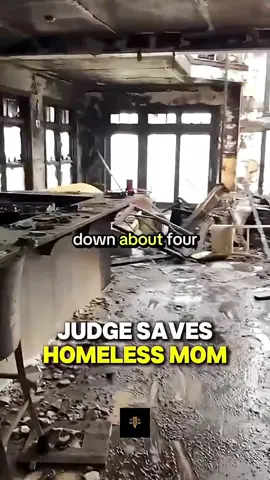 Judge SAVES Woman Who Lost HOUSE IN FIRE 🤯 #courtroomdrama #fyp #shorts #judge 