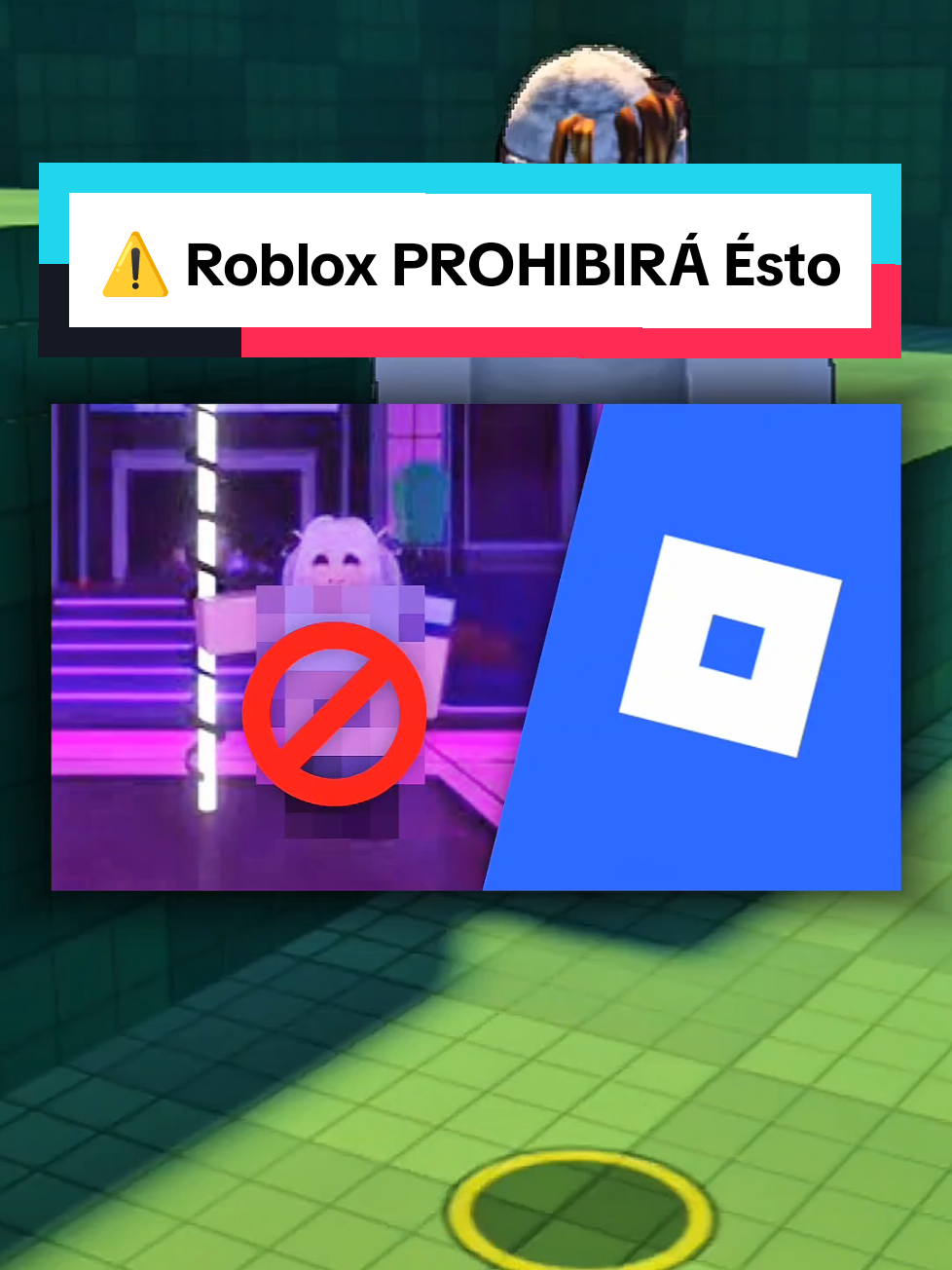 ⚠️ Roblox PROHIBIRÁ Ésto #roblox #shorts #games #fyp #tao_jz 