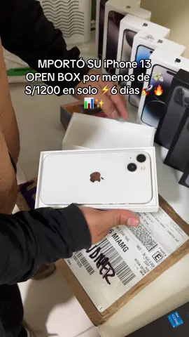 IPHONE 13 POR MENOS DE 1200 Y EN MENOS DE 6 DÍAS UNA LOCURA! 🤯#ventas #importaciones #iphone #ventadecelulares #importadoresdirectos @Vamper Express 