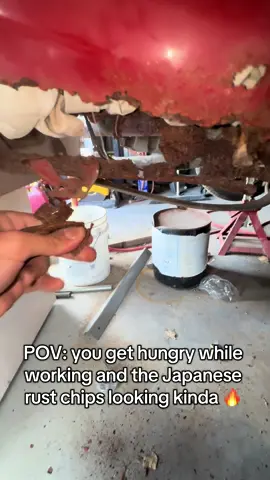 Be honest am I cooked? #ae86 #rust #eating #relatable #fyp #mechaniclife #jdm 
