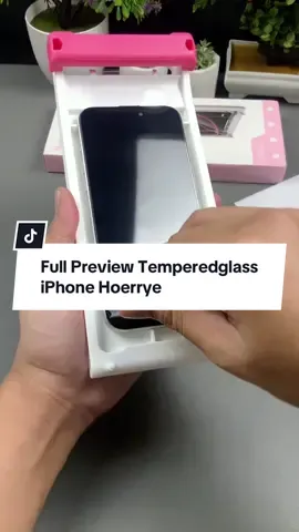 Full review temperedglass hoerrye plus pemasangan nya ASMR ya sob 🥳😍👍🏻  #temperedglass #antigores #iphone #iphone17 #hoerrye 