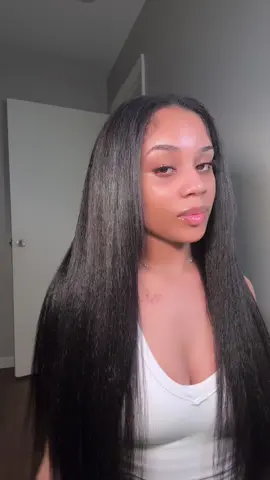 @nadula hair  #nadulahair#vpartwig#leaveout#kinkystraight#wiginstall 
