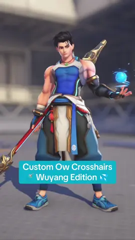 Some custom overwatch crosshairs for the new hero Wuyang! #overwatch #overwatch2 #overwatchtiktok #fyp #overwatchedit 
