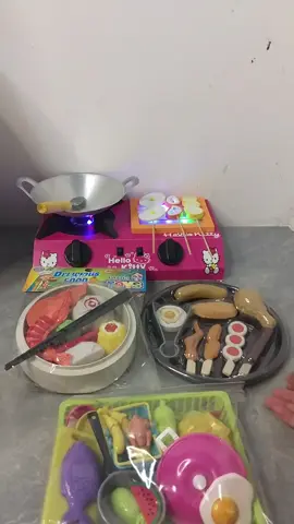 Mainan Kompor LED Anak Perempuan Hello Kitty 