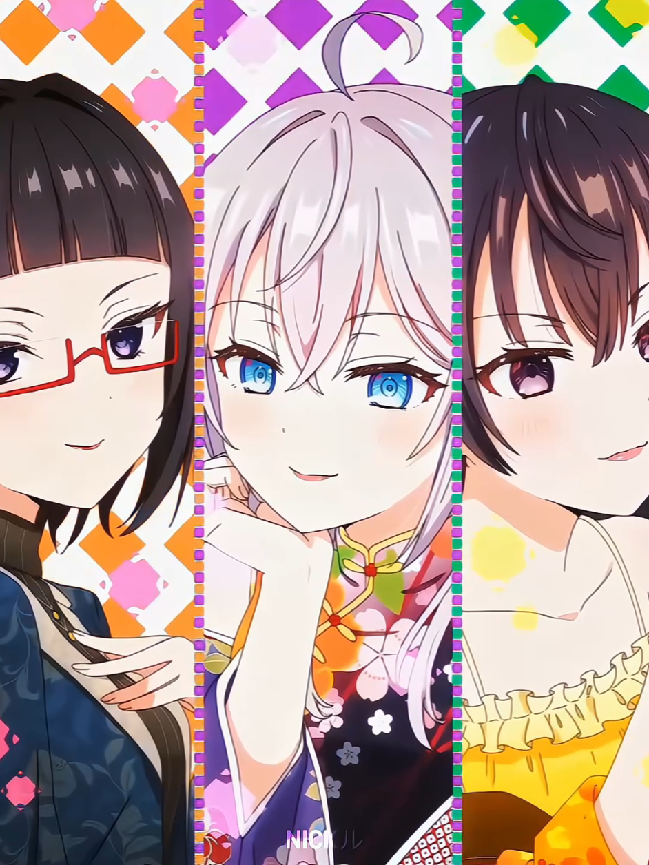 The Girls of Roshidere  #tokidokibosottoroshiagodedere #alyasometimeshidesherfeelingsinrussian #alya #roshidere #anime 