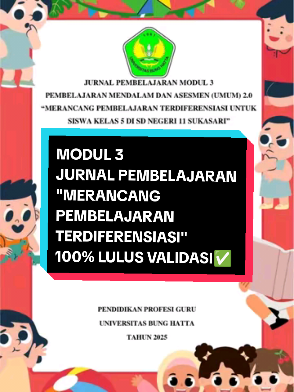 PPG 2025 TAHAP 2- MODUL 3- PEMBELAJARAN MENDALAM & ASESMEN (UMUM) 2.0- JURNAL PEMBELAJARAN 3- Pembelajaran Mendalam dan Asesmen Umum Dengan Prinsip Pembelajaran Terdiferensiasi. Bagi yang butuh jurnal pembelajaran ini bisa langsung dm ke tiktok atau langsung ke wa (0822-6811-3536) #ppg #ppg2025 #ppg2025tahap2 #ppggurutertentu #pembelajaranberdiferensiasi 