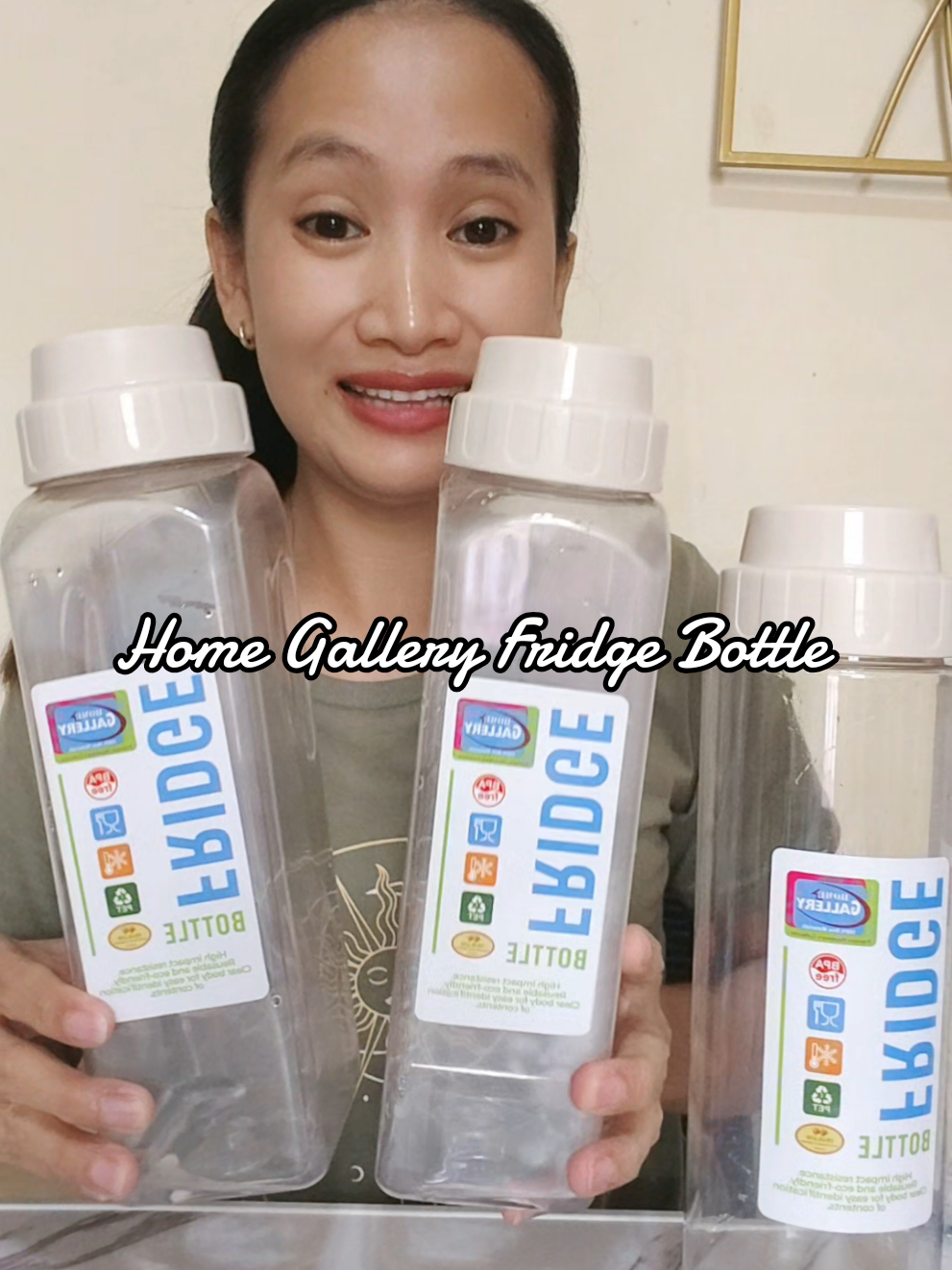 Literal na napakagandang lagyan ng tubig hindi nag leleak, ganda pa ng quality. #waterbottle #fridgebottle #plasticjar #homegallery #plasticbottle