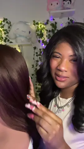 POV: That One Girl Who Loves To Gatekeep #POV #GatekeepingGirl #ASMRPOV #HairPlayASMR #backscratchingasmr 