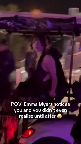 Emma Myers saw THING at Wednesday Island 🤯 #emmamyers #wednesdsyaddams #wednesdayseason2 #wednesdayisland #netflix @Netty @Netflix @Wednesday Netflix 