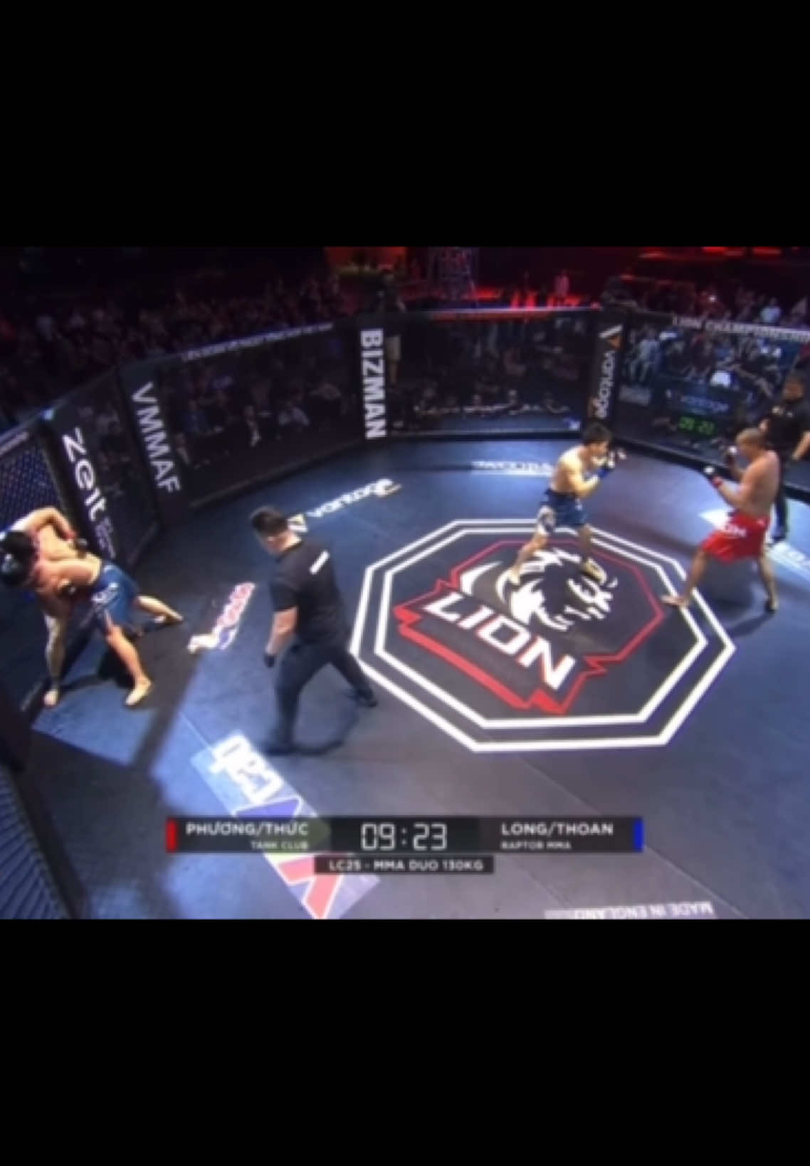 Tiến long vs Thành Thoang mãi đĩnh nha raptor mãi đỉnh #lionchampionship #mma #lc2025 #tienglong #thanhthoang 