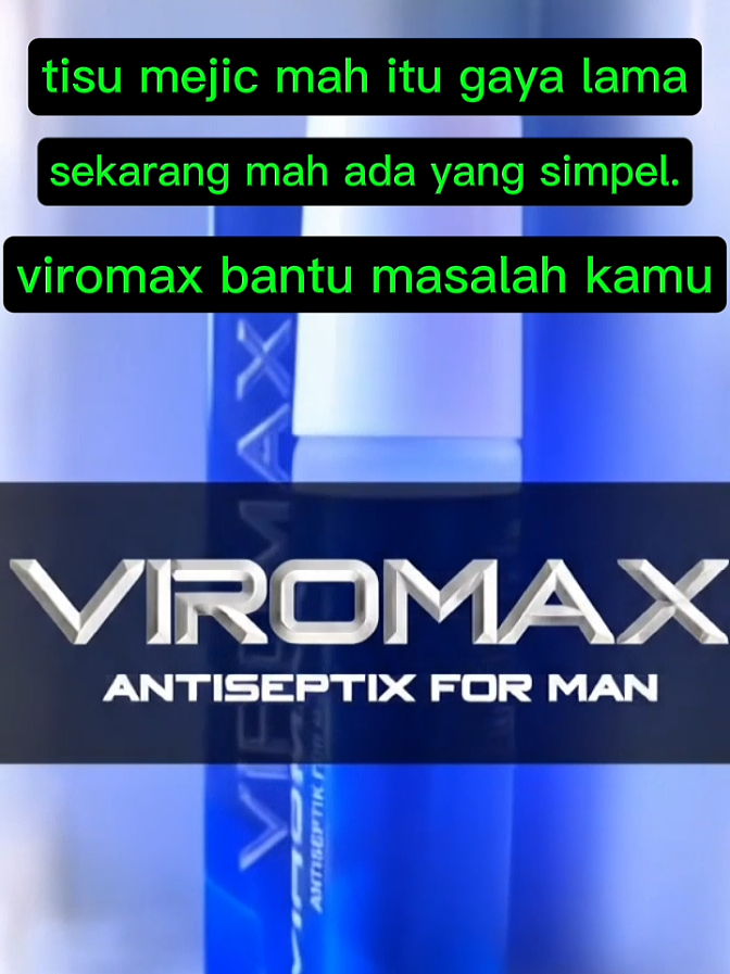 Deskripsi Produk: Viromax adalah antiseptik khusus pria yang diformulasikan untuk menjaga kebersihan dan kesehatan area intim. Dikemas dalam botol roll-on praktis dengan desain elegan berwarna biru metalik, Viromax hadir dengan formula yang efektif membunuh kuman dan bakteri penyebab bau serta iritasi. Cocok digunakan sehari-hari untuk menjaga rasa segar dan percaya diri. Keunggulan: Formula antiseptik yang aman dan efektif untuk kulit sensitif. Mengurangi risiko infeksi dan menjaga kebersihan area intim pria. Kemasan roll-on praktis, higienis, dan mudah dibawa. Aroma segar yang tahan lama. #viromaxasli #viromaxantiseptikamantanpa #AntiseptikPria # #viromaxoriginalantiseptictampapengawet # 📝 Ulasan Produk: Produk ini mendapat respon positif dari pengguna karena efektivitasnya menjaga kebersihan dan rasa nyaman. Banyak yang menyukai sensasi segarnya setelah pemakaian dan kemasan yang premium. Viromax juga dinilai praktis untuk dibawa bepergian dan digunakan kapan saja dibutuhkan. Dengan penggunaan rutin, produk ini membantu menjaga kesehatan kulit dan mengurangi bau tak sedap.