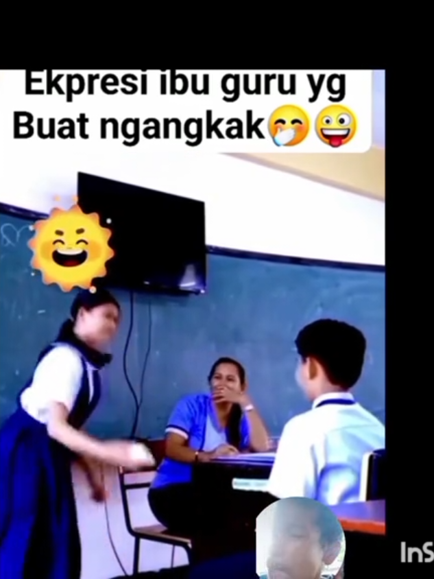 #Ibu guru jya BAPER 🤣🤣🤣