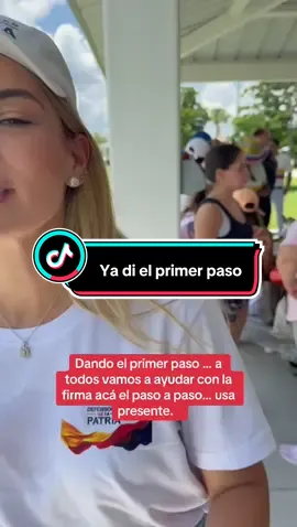 Todos a firmar yo ya lo hice faltas tú…..#defensoresdelapatria #delaespriella #delaespriellapresidente 