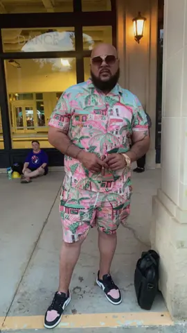 Men’s Hawaiian 2 piece set🌴#menstwopieceset #hawaiianoutfit 
