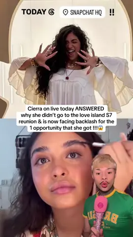 😲 OMG, what are your thoughts??? 💭  #cierra #cierraortega #loveislandusa #chelley #loveislandreunion 