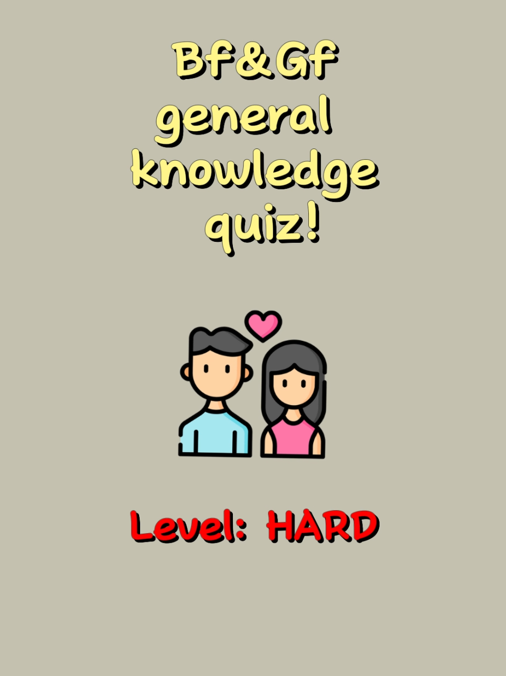 Boyfriend and girlfriend quiz. test your partner #relationships #couples #relationshipquiz #girlfriend #boyfriend 