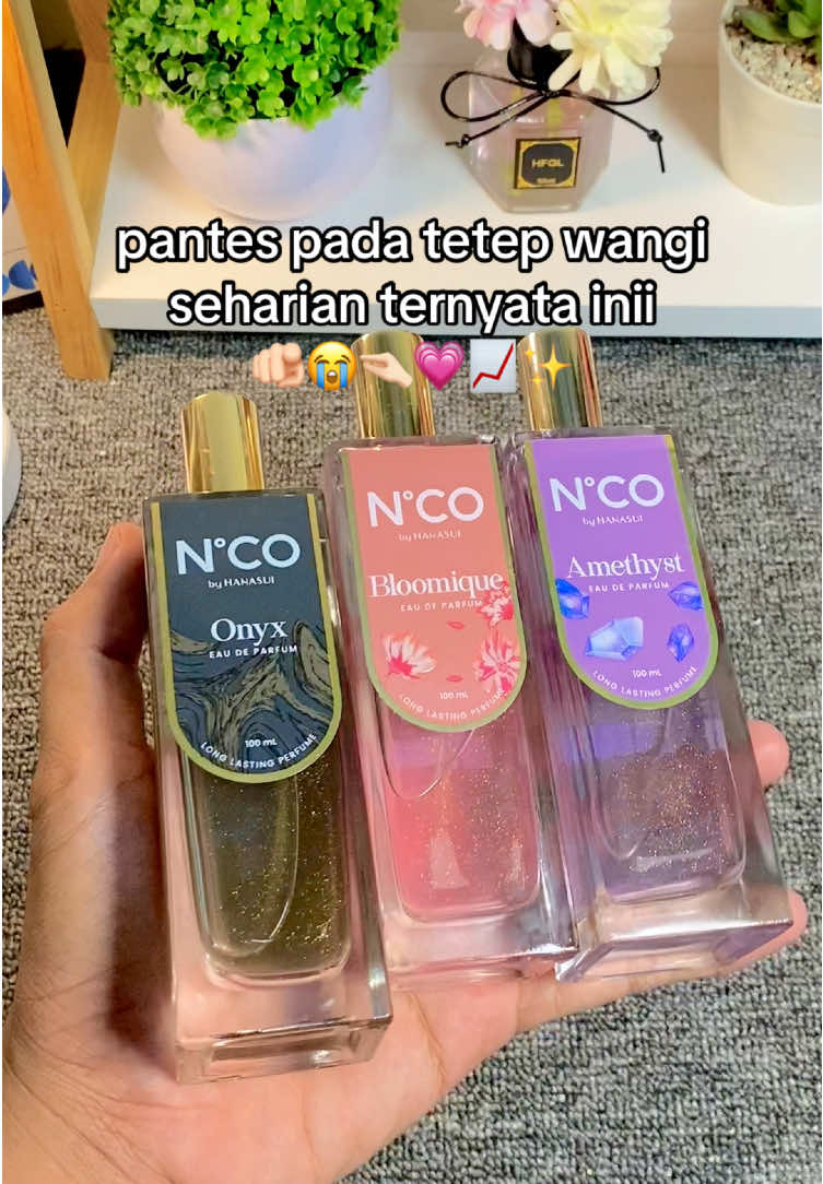 cuma 30ribuan aja wanginya tahan seharian💯✨ pliss kalian wajib bgtt buat cobaa😭🤏🏻💗💯✨ #parfumncobyhanasui #ncoparfum #ncoparfume #parfumnco #parfum 
