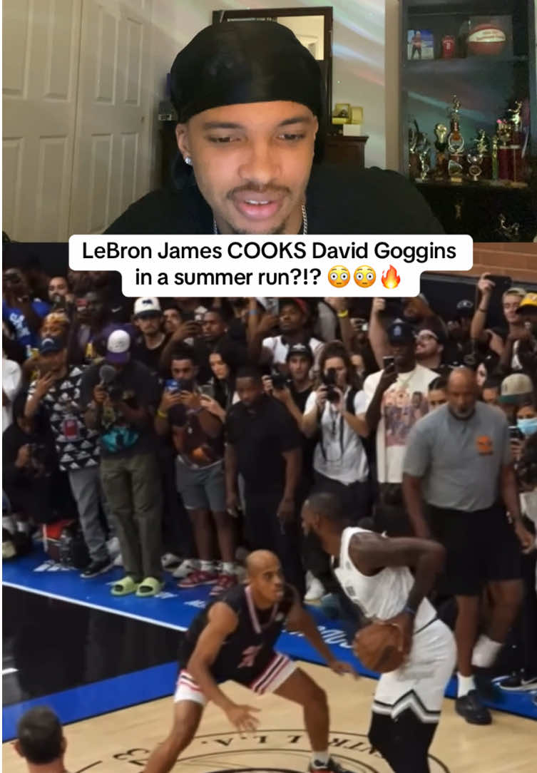 LeBron James vs David Goggins?!? 👀 #foryou #basketball #NBA #lebron #davidgoggins 